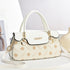 Vintage Exquisite Letter-Printed Women's Handbag