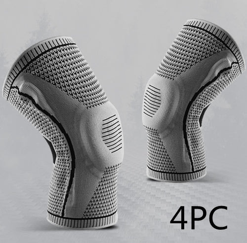 Knee Pads for Sports – Silicone Spring Patella Protector