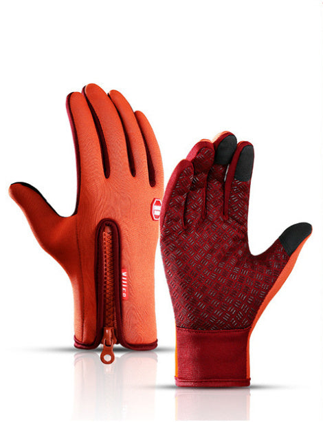Polar Fleece Riding Gloves – Warm, Stylish, Touch Screen & Anti-Slip