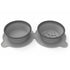 Portable Silicone Double Dog Food Bowls – Foldable, Non-Slip, Travel-Friendly