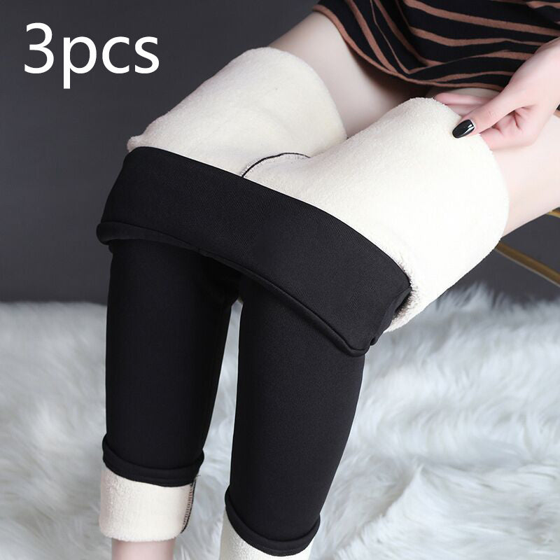 Winter Warm Thick High-Stretch Leggings – Cozy & Stylish
