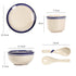 Four-Piece Ceramic Dinnerware Set