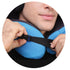 Airplane Travel Pillow – Ergonomic Memory Foam Neck Support with Hood and Travel Bag