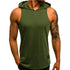 Solid Color Hooded Vest