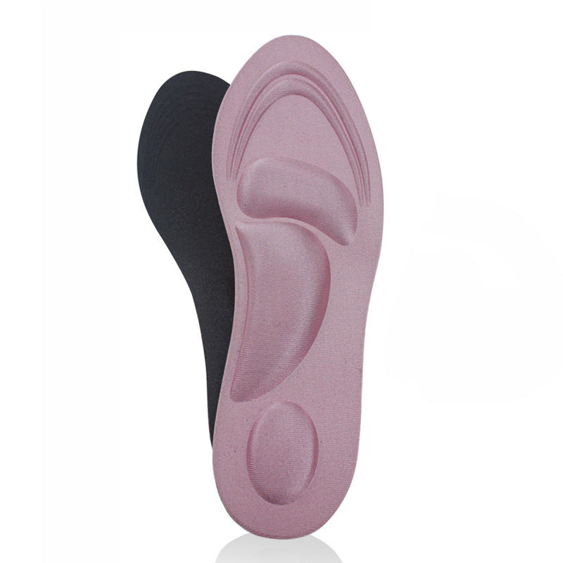 Soft 4D Sport Sponge Insole – High Heel Shoe Pad for Men & Women