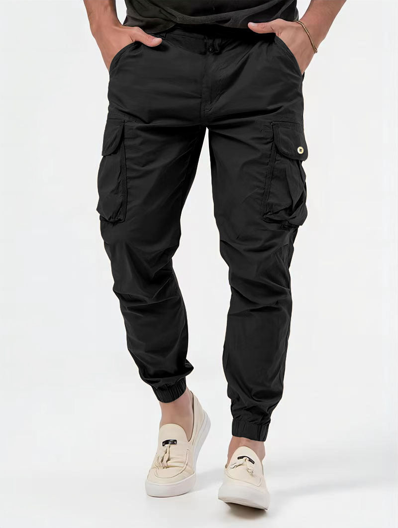 Men's Cargo Trousers – Three-Dimensional Pockets