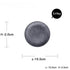 Retro-Style Ceramic Round Dinner Plate – European Flat Plate