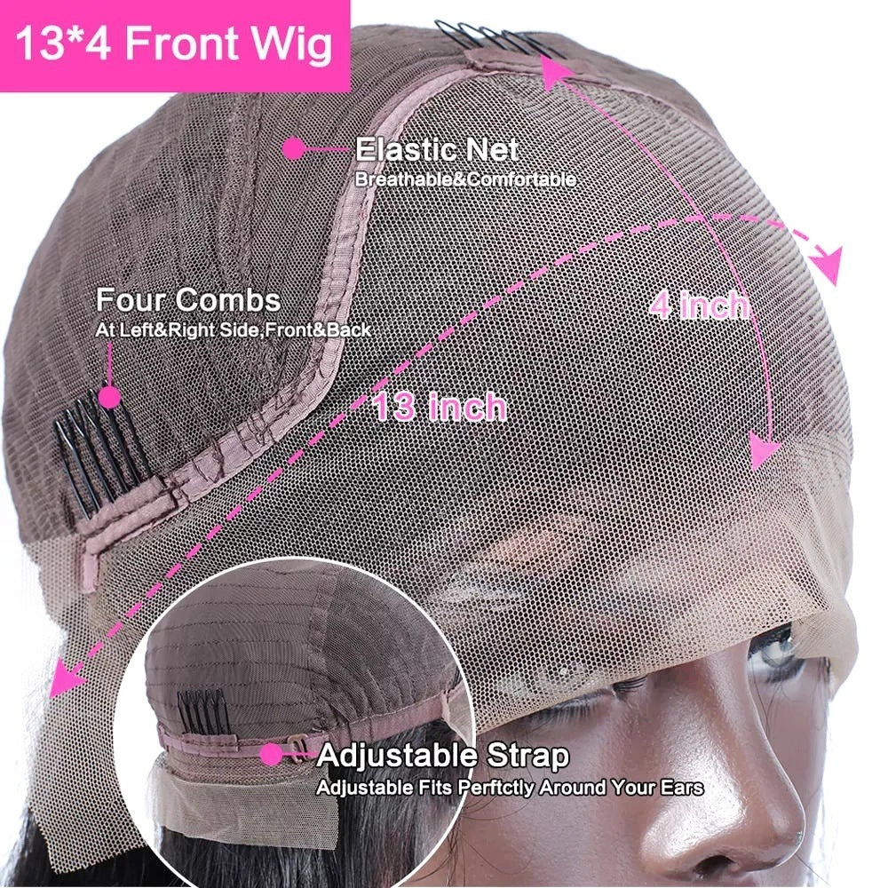 Curly Human Hair Wig – Natural & Voluminous Look