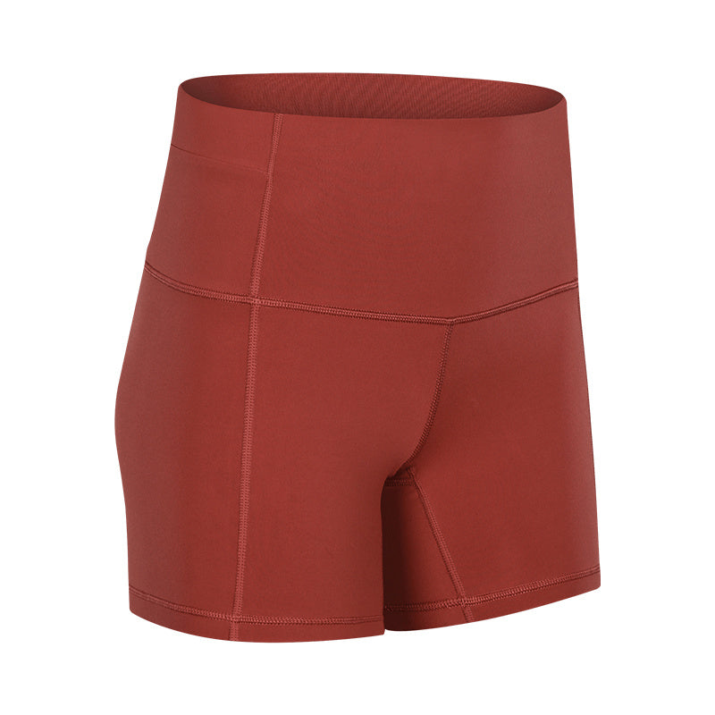 Women's High-Waist Hip-Lifting Sports Shorts – Moisture-Wicking & Breathable
