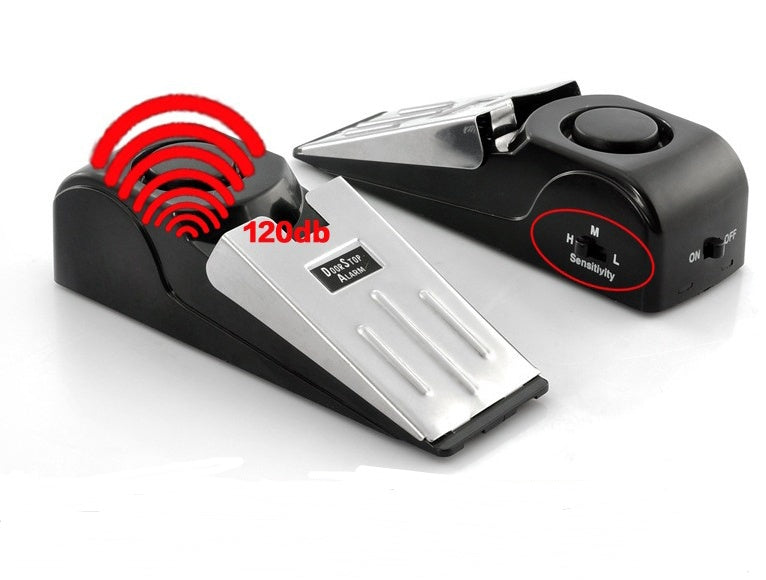 Door Stop Alarm – Portable Security Alarm for Home, Dormitory, and Travel