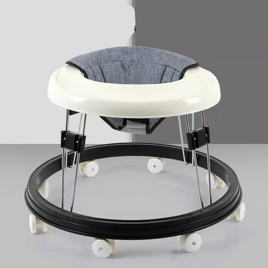 Children's Multifunctional Anti-Rollover Baby Walker with Music