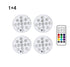 13 LED Submersible Light – Waterproof Underwater Lamp with RF Remote