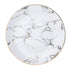 Marbled Ceramic Dinner Plate – Elegant European Style