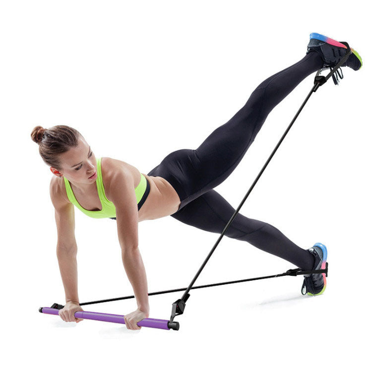Multifunctional Pilates & Yoga Tension Bar – Fitness, Slimming, and Body Toning