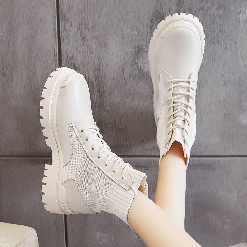 Spot Winter High Top British Martin Boots – Korean Fashion Short Boots