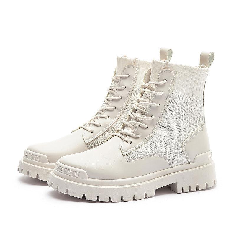 Spot Winter High Top British Martin Boots – Korean Fashion Short Boots