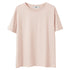 Spring & Summer Solid Color Commuter Pullover T-Shirt