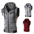 Spring And Summer New Men's Hooded Casual Vest