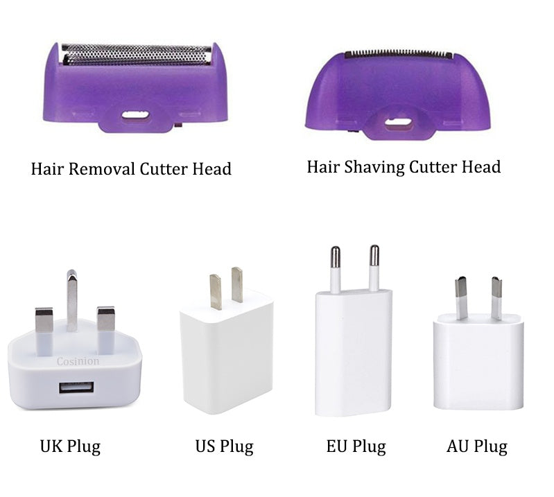 Induction Type Lady Hair Removal Device – Laser Epilator & Shaver