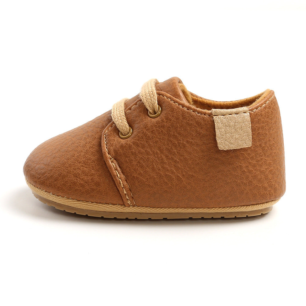 Luxury Soft Leather Baby Moccasins – First Walkers for Boys &amp; Toddlers