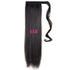 Long Straight Wrap Around Clip-In Ponytail Hair Extension