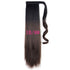 Long Straight Wrap Around Clip-In Ponytail Hair Extension