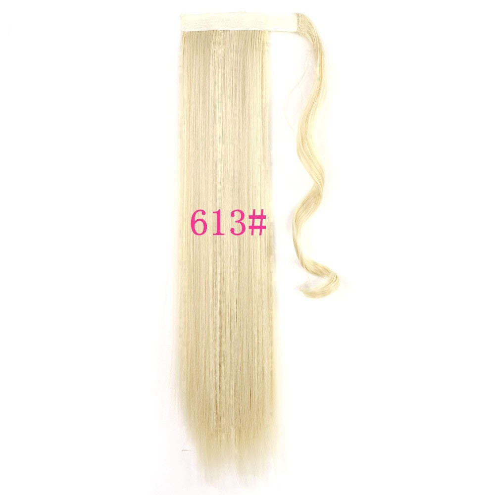 Long Straight Wrap Around Clip-In Ponytail Hair Extension