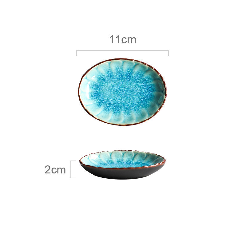 Japanese Retro Porcelain Tableware Set
