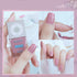 Odorless, Baking-free Nail Polish, Non-peelable Oily Nail Polish, Cherry Color Nail Polish