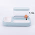 4-Style Pet Cat & Dog Feeder Bowl with Automatic Drinking Fountain (1.5L Capacity)