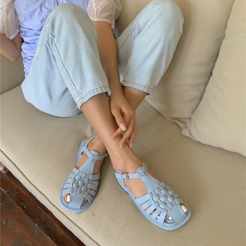 Spring & Summer Mary Jane Thick Heel Women's Shoes