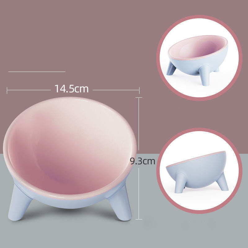 Cat &amp; Dog Bowl with Stand – Ergonomic, Non-Slip, and Durable Feeder
