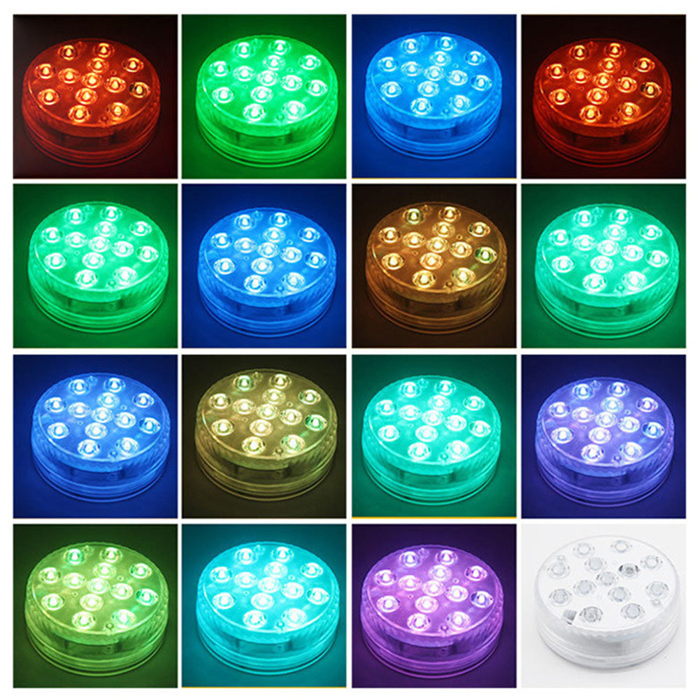 13 LED Submersible Light – Waterproof Underwater Lamp with RF Remote
