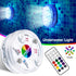 13 LED Submersible Light – Waterproof Underwater Lamp with RF Remote