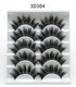 Mink False Eyelashes – 3D Handmade Soft Cotton Stalk Lashes (5 Pairs)