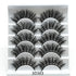 Mink False Eyelashes – 3D Handmade Soft Cotton Stalk Lashes (5 Pairs)