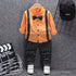 Boys Bib Two-Piece Suit Vest & Long Sleeve Top
