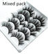Mink False Eyelashes – 3D Handmade Soft Cotton Stalk Lashes (5 Pairs)