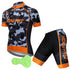 Unisex Camouflage Cycling Jersey – Moisture-Wicking Sportswear for Men and Women