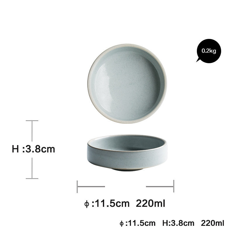 Nordic Style Porcelain Dinnerware – Minimalist &amp; Elegant Design
