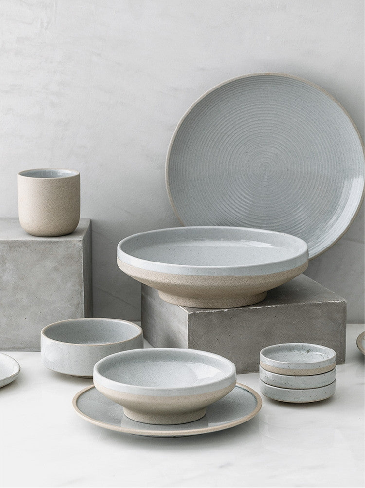 Nordic Style Porcelain Dinnerware – Minimalist &amp; Elegant Design