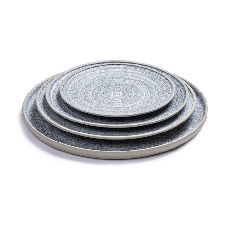 Creative Steak Dinner Plate – Nordic Style Large Flat Plate