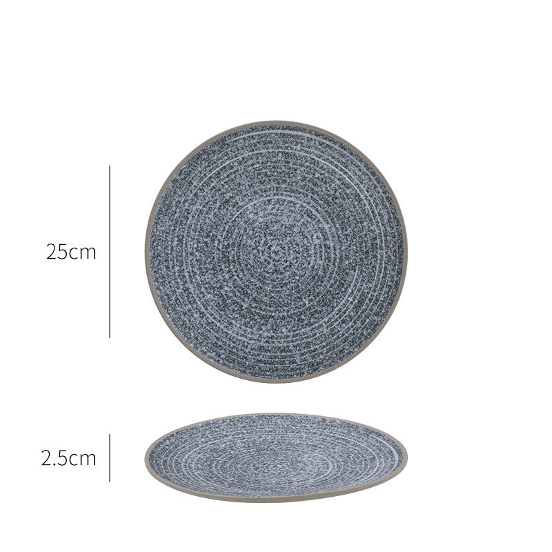 Creative Steak Dinner Plate – Nordic Style Large Flat Plate