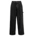 Splash Ink Paint Spots Loose Cargo Pants – Tie-Dye Straight-Leg Style