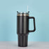 Stainless Steel Coffee Cup – Large 40oz Metal Water Cup with Handle