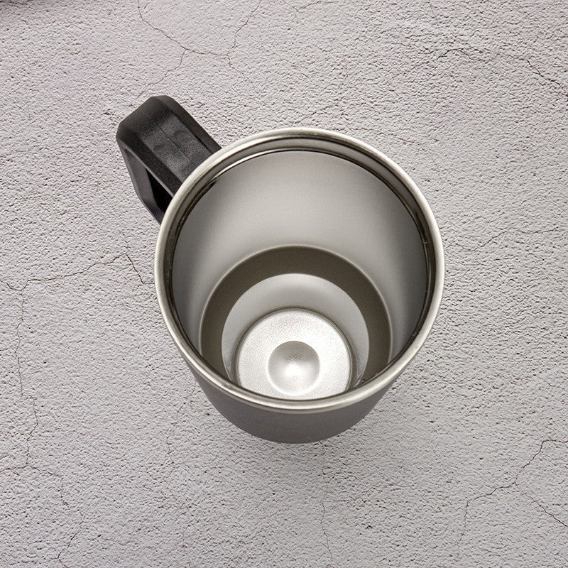 Stainless Steel Coffee Cup – Large 40oz Metal Water Cup with Handle