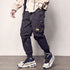 Loose Casual Cargo Pants with Velcro Straps