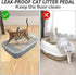 Sifting Cat Litter Box For Kittens Open Litter Box With High Sides Detachable Small Pet Toilet Travel Litter Pan For Kitty And Thiny Cats