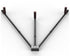 Cross fork lacing artifact ligament stretching yoga aids home fitness equipment