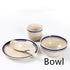 Four-Piece Ceramic Dinnerware Set